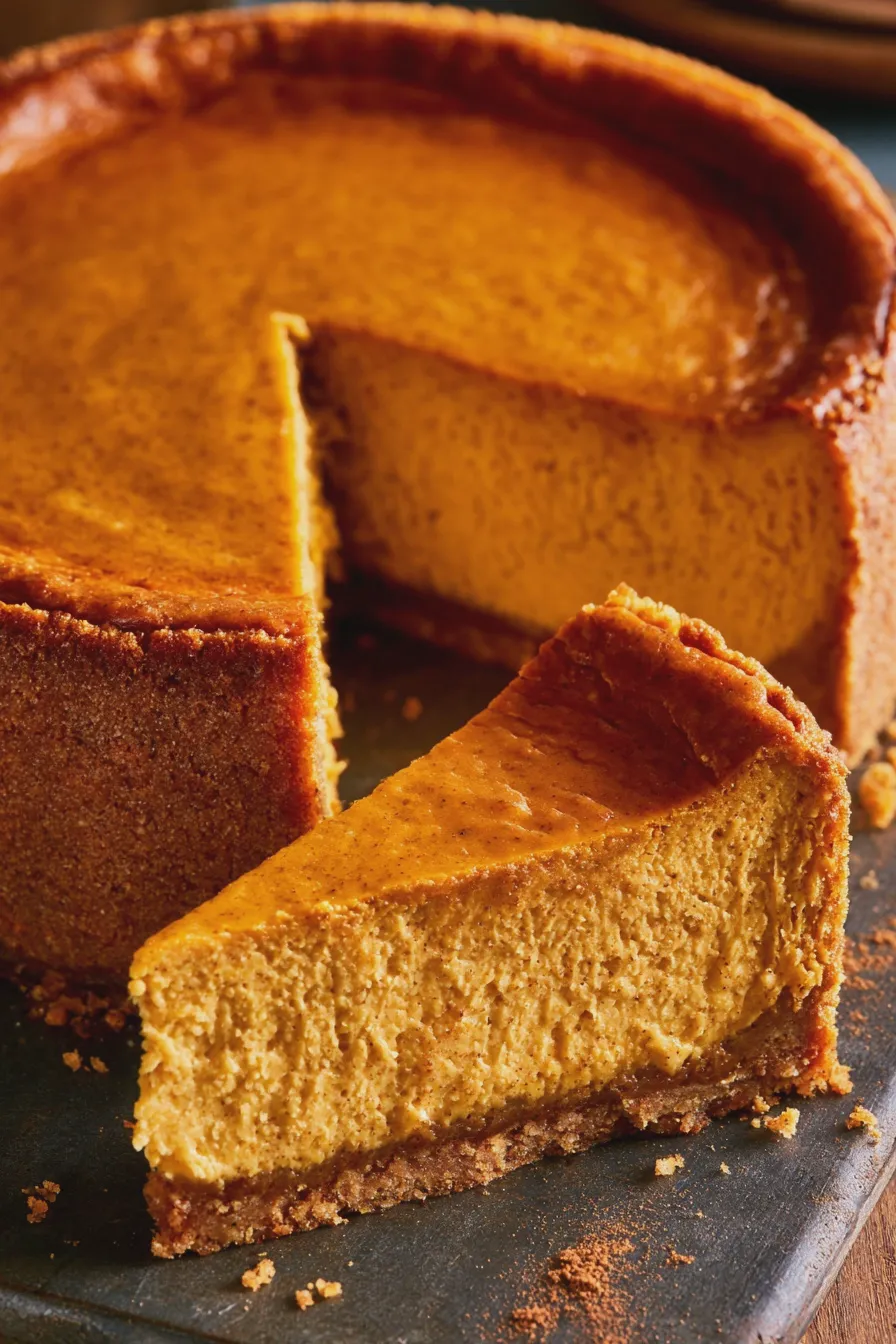 Maple Pumpkin Cheesecake Recipe 3 maple pumpkin cheesecake