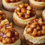 mini apple cheesecakes