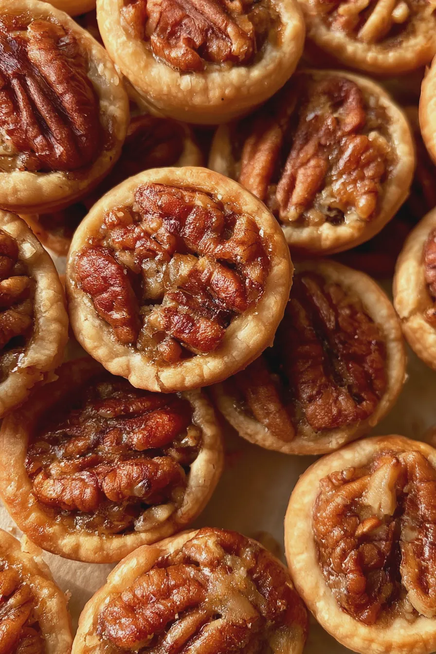 mini pecan pies