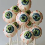 monster eye cake pops