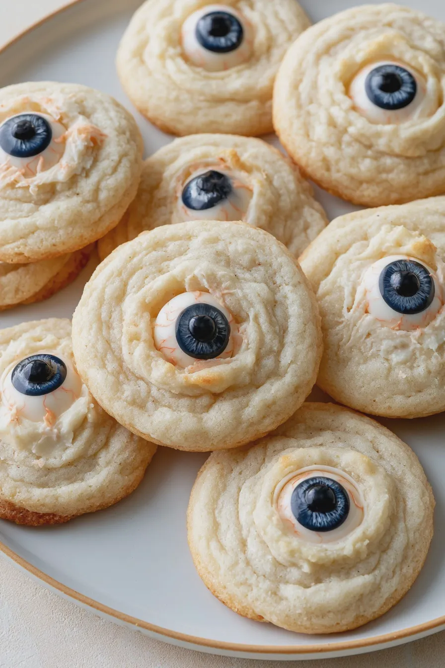 monster eye cookies