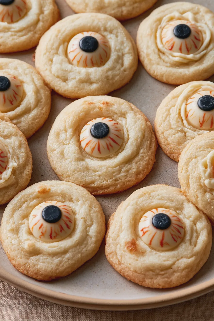 monster eye cookies