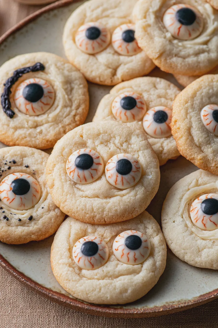 monster eye cookies