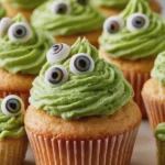monster eye cupcakes