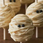 mummy cake pops Recipe 6 mummy cake pops