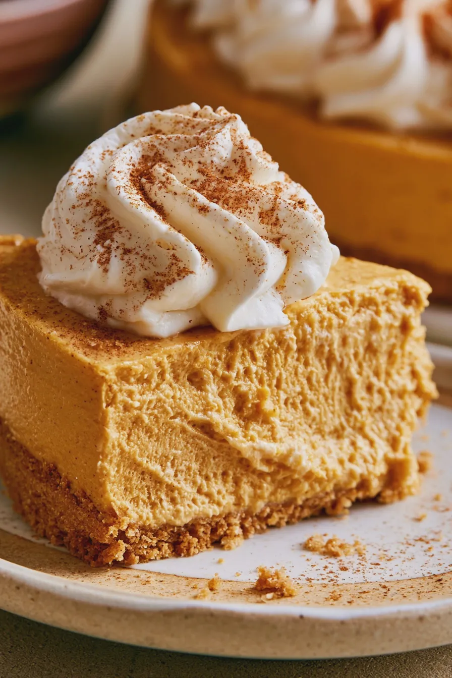 no bake pumpkin pie