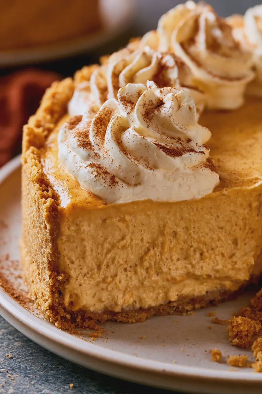 no bake pumpkin pie