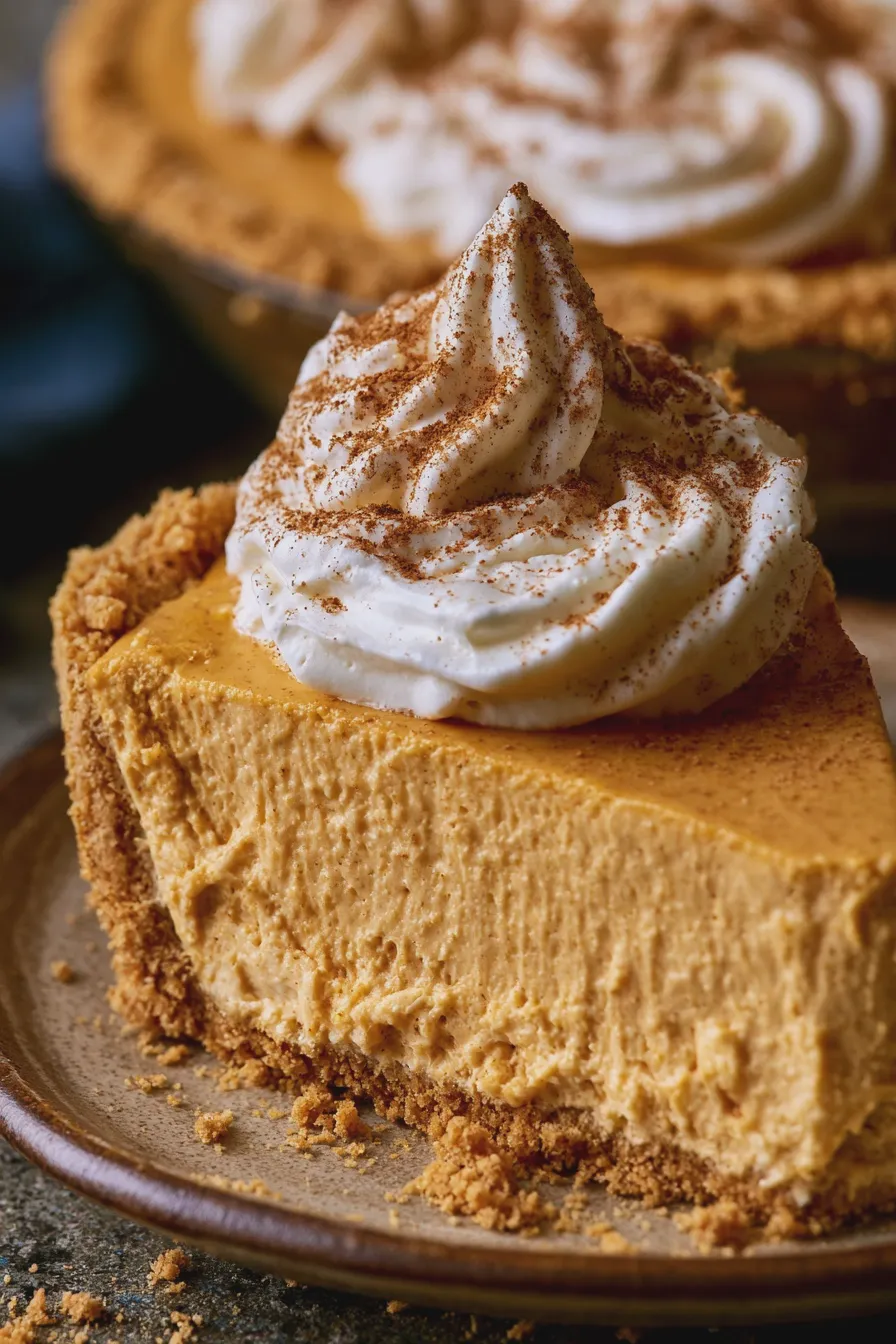 no bake pumpkin pie