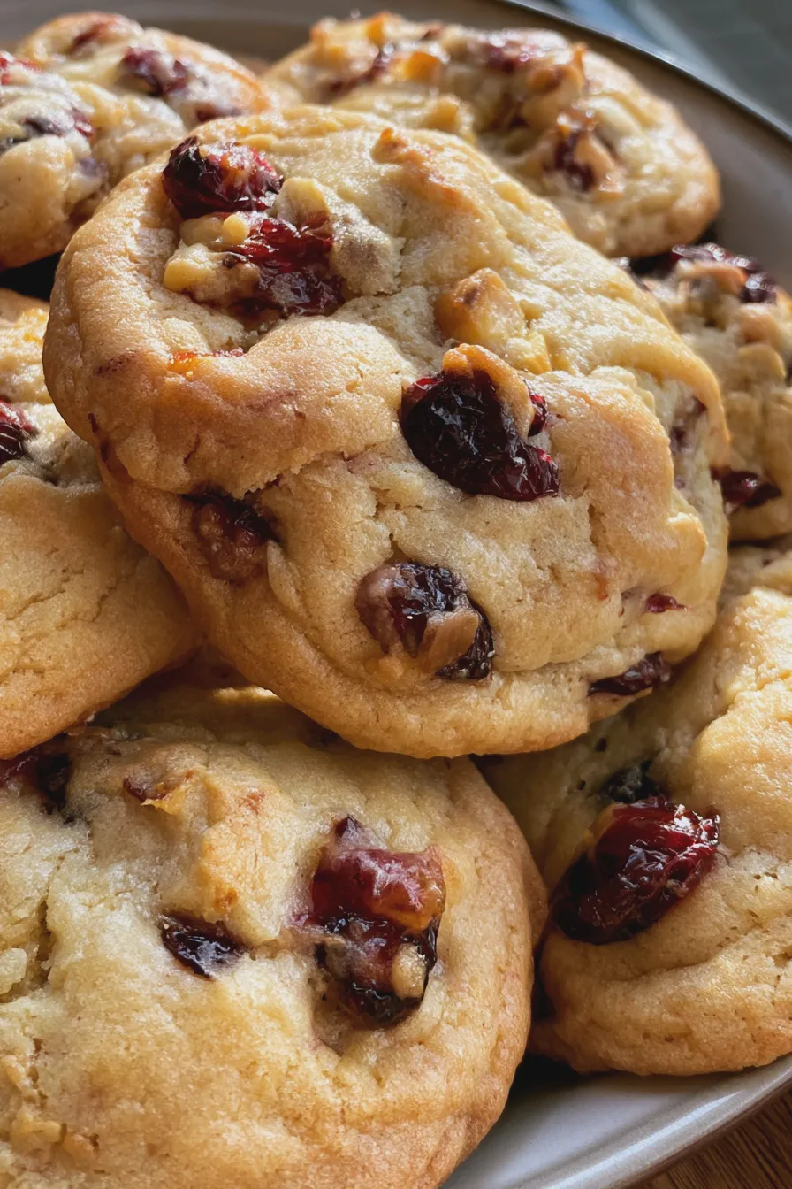 Orange Cranberry Cookies Recipe