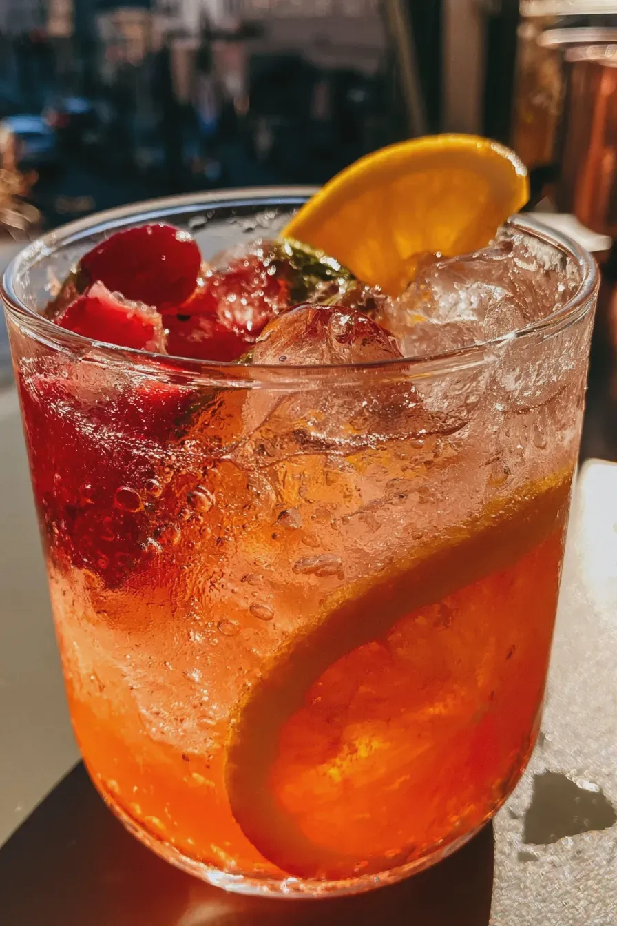 Orange Cranberry Mocktail Recipe 1 Orange Cranberry Mocktail