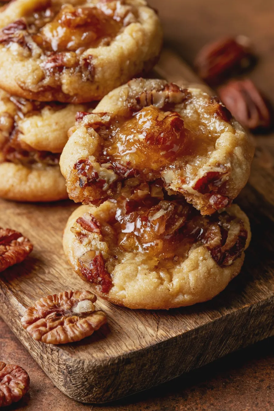 Pecan Pie Cookies Recipe 2 pecan pie cookies