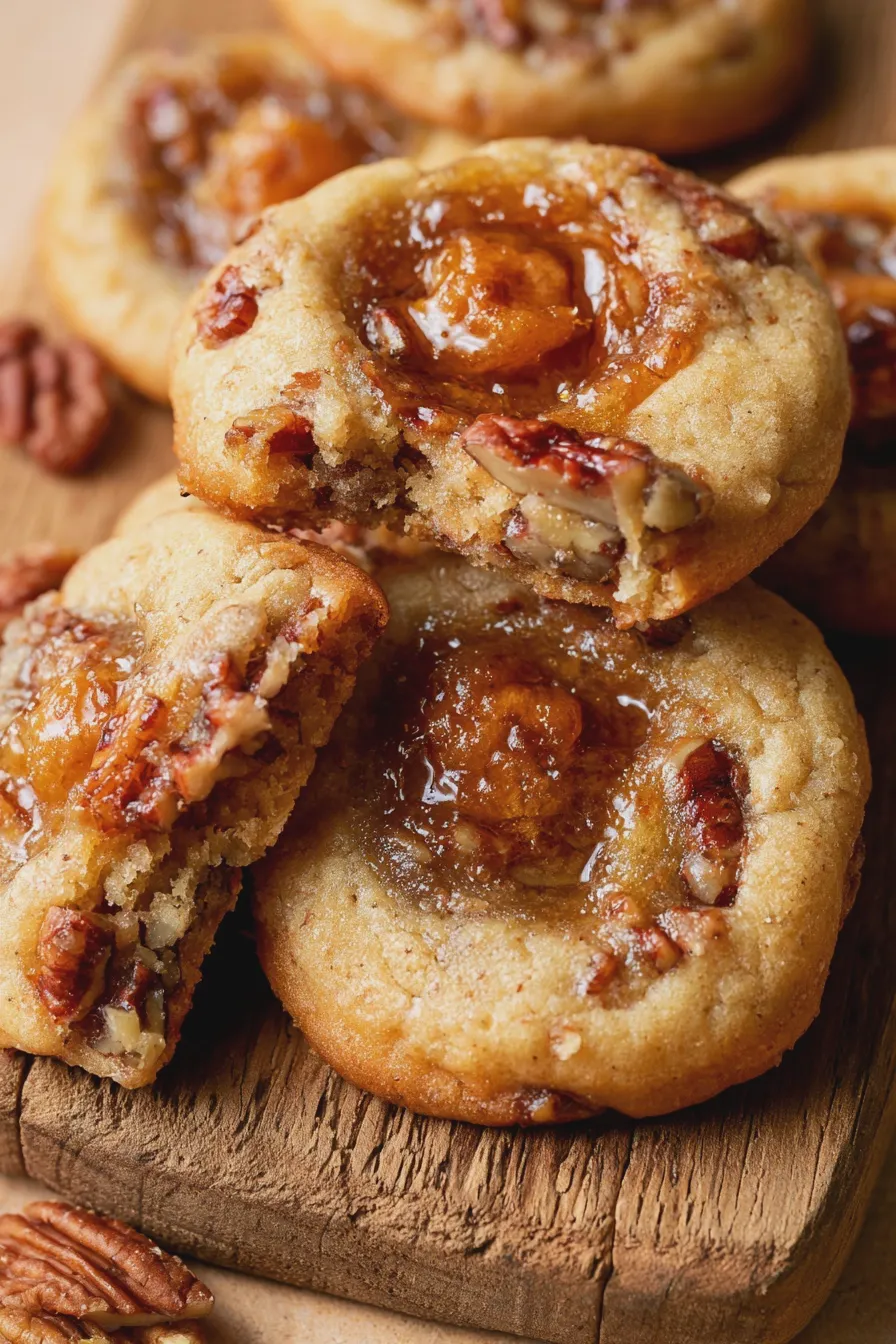 Pecan Pie Cookies Recipe 3 pecan pie cookies