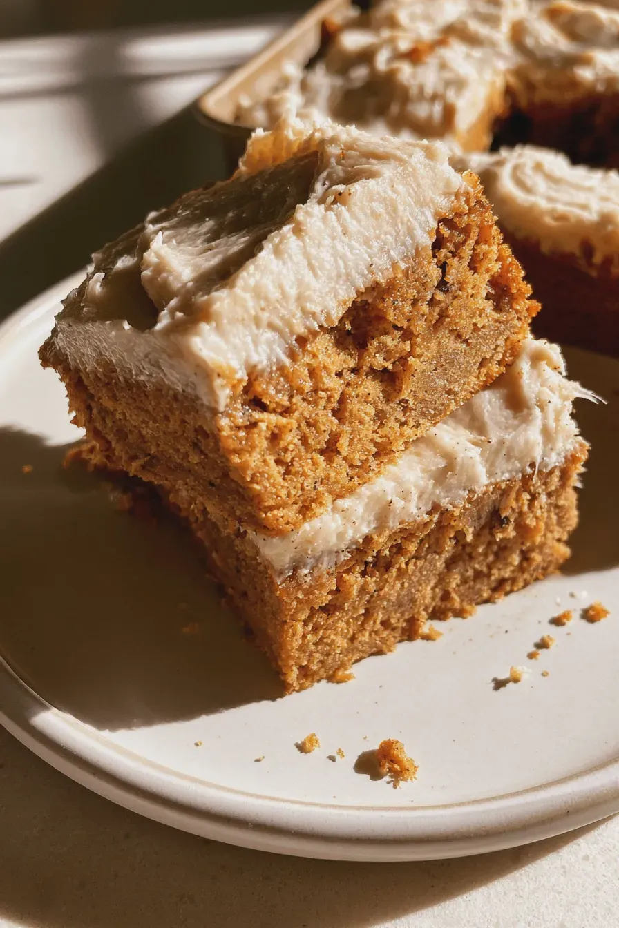 pumpkin bars