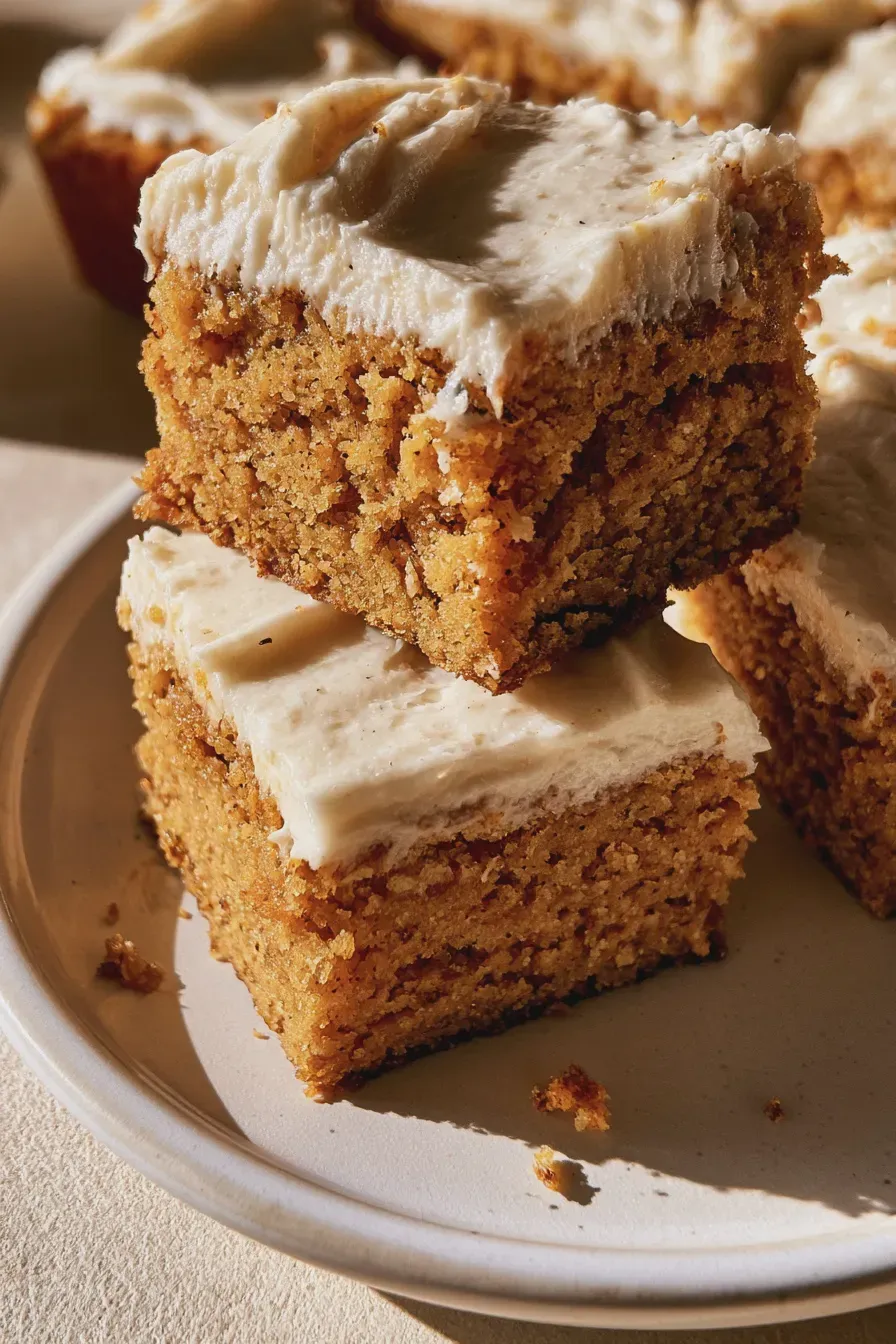 pumpkin bars