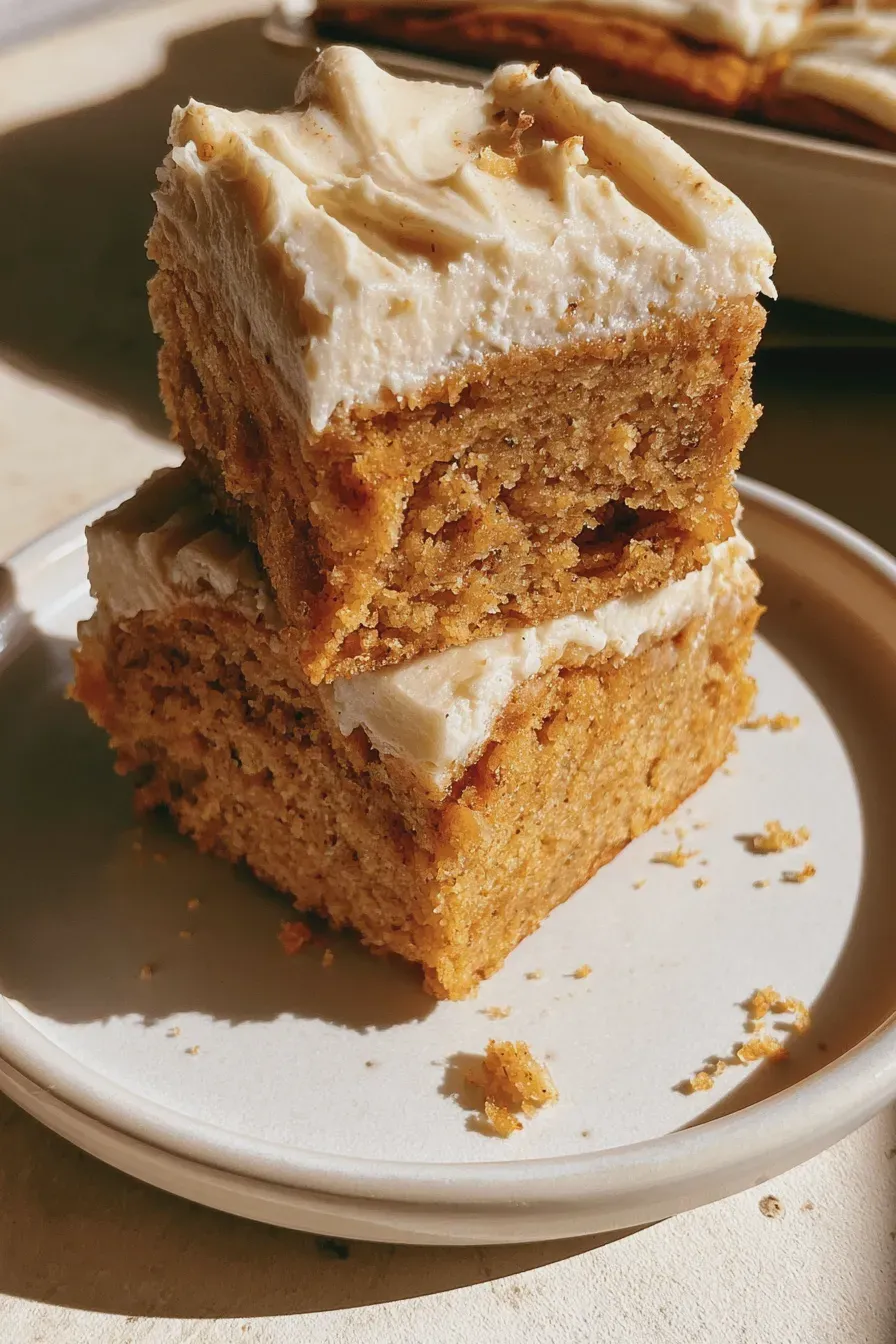 pumpkin bars