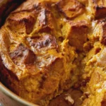 pumpkin bread pudding
