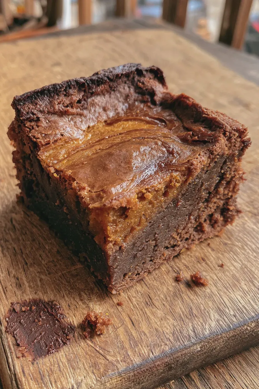 Pumpkin Brownies Recipe 2 pumpkin brownies