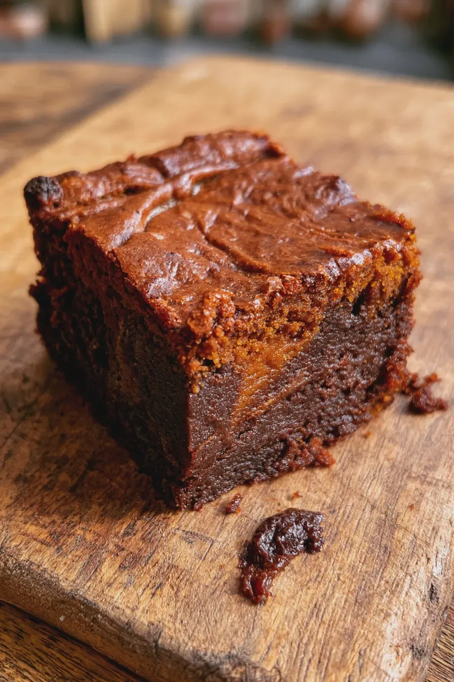 Pumpkin Brownies Recipe 3 pumpkin brownies