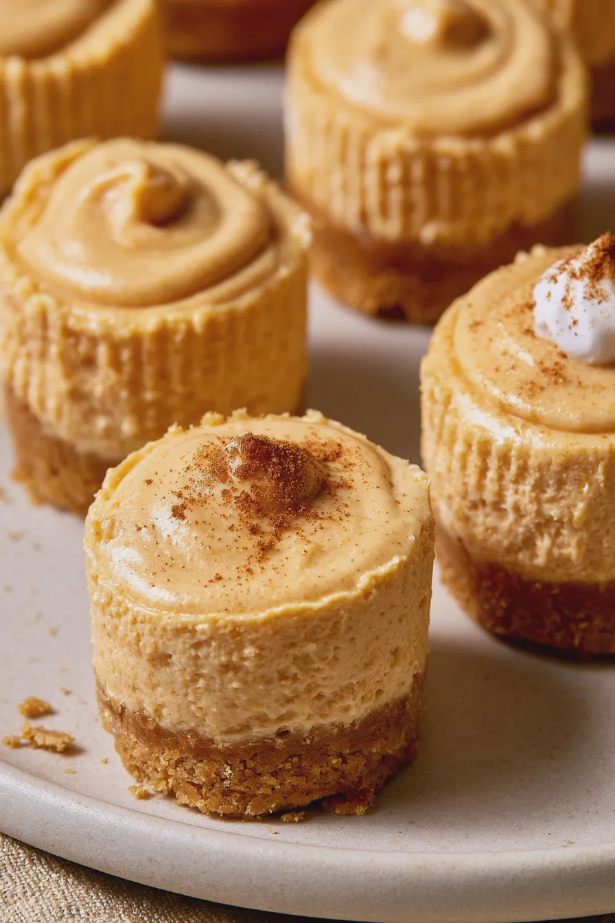 pumpkin cheesecake bites
