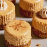 pumpkin cheesecake bites