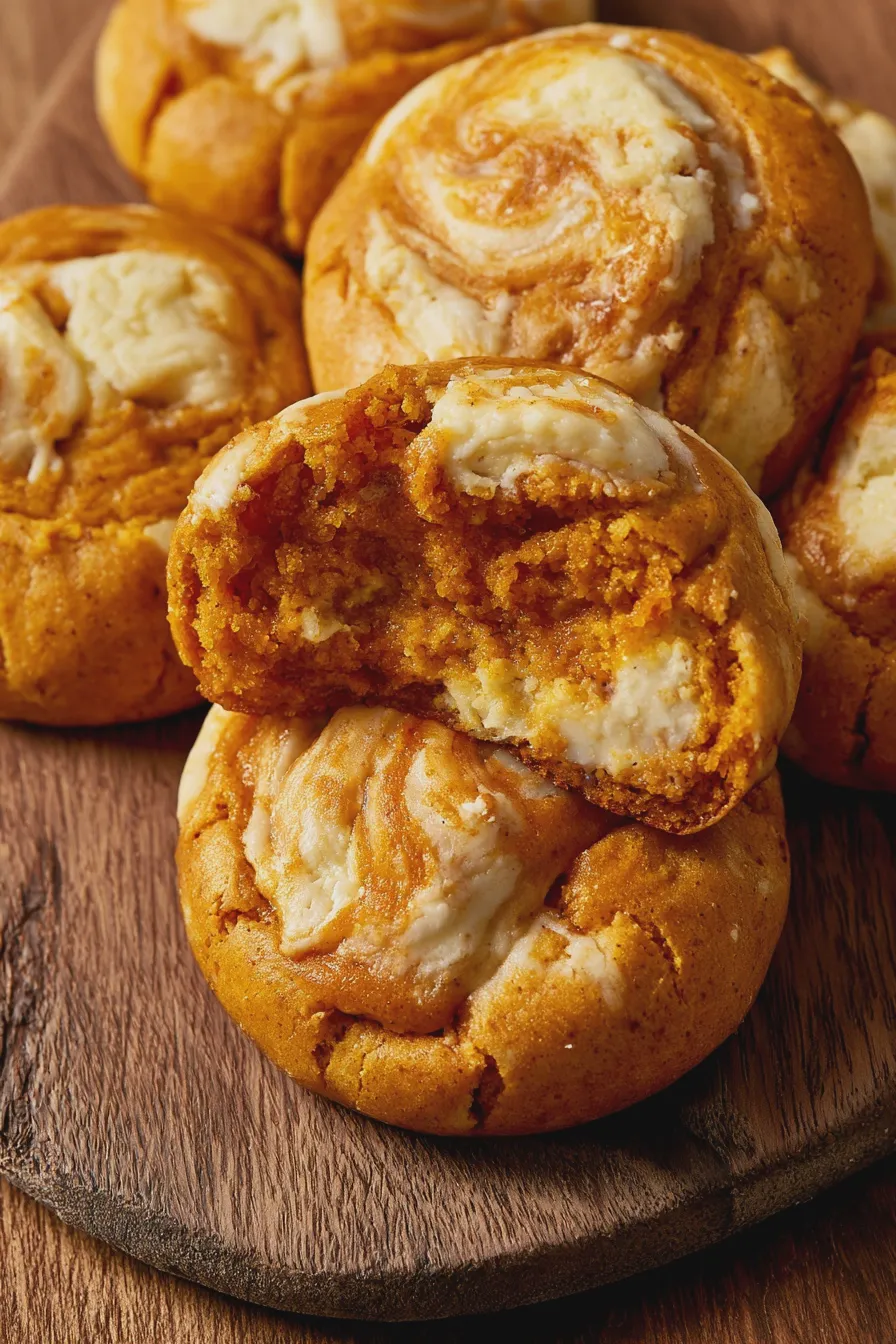 pumpkin cheesecake cookies