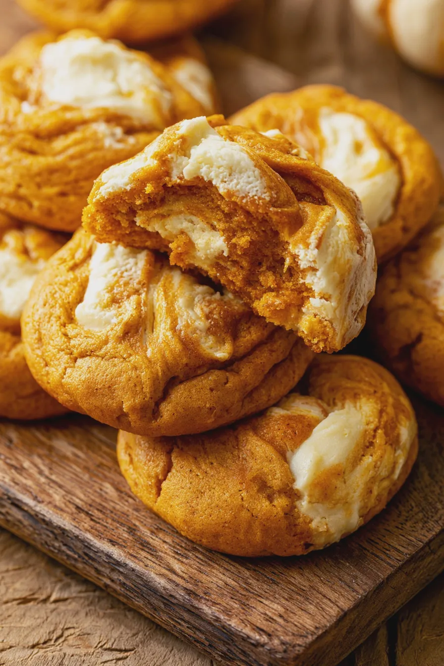 pumpkin cheesecake cookies