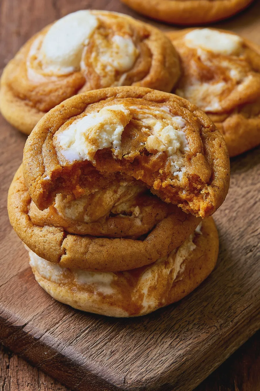pumpkin cheesecake cookies