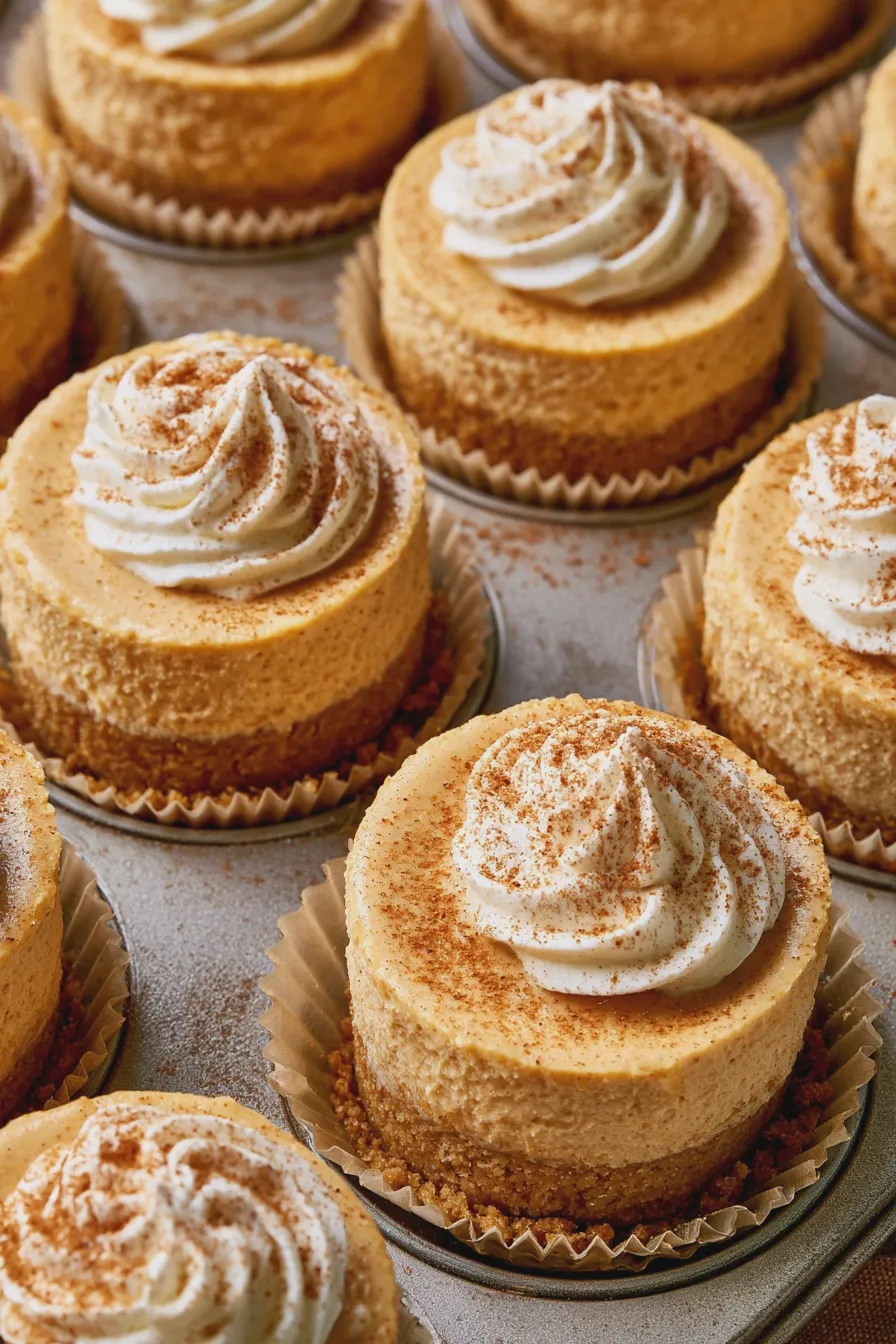 Pumpkin Cheesecake Cups