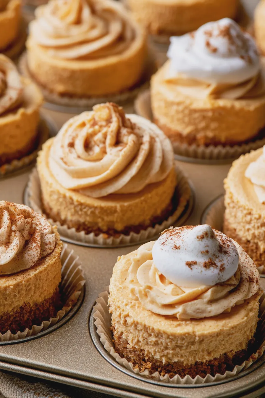 Pumpkin Cheesecake Cups