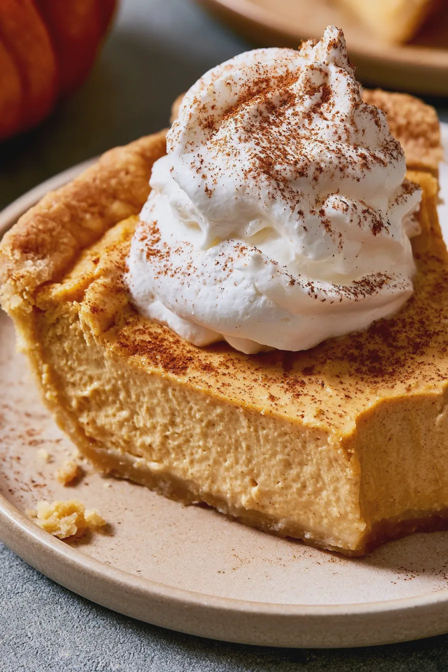 Pumpkin Chiffon Pie