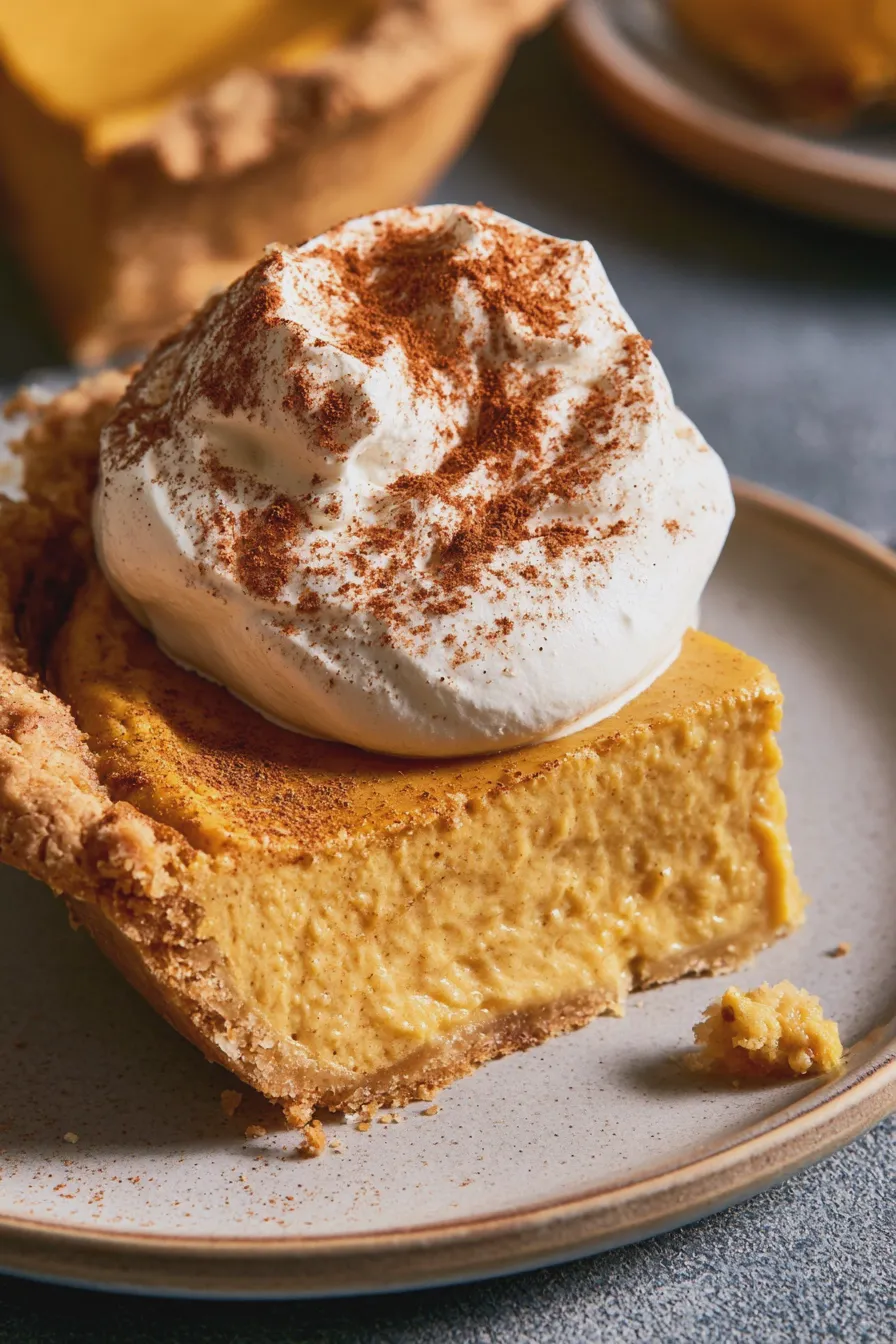 Pumpkin Chiffon Pie