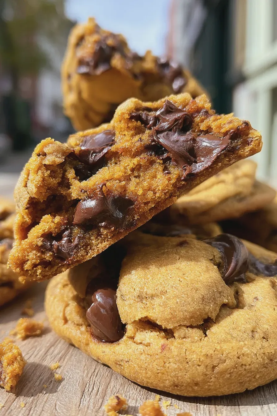 pumpkin chocolate chip cookies