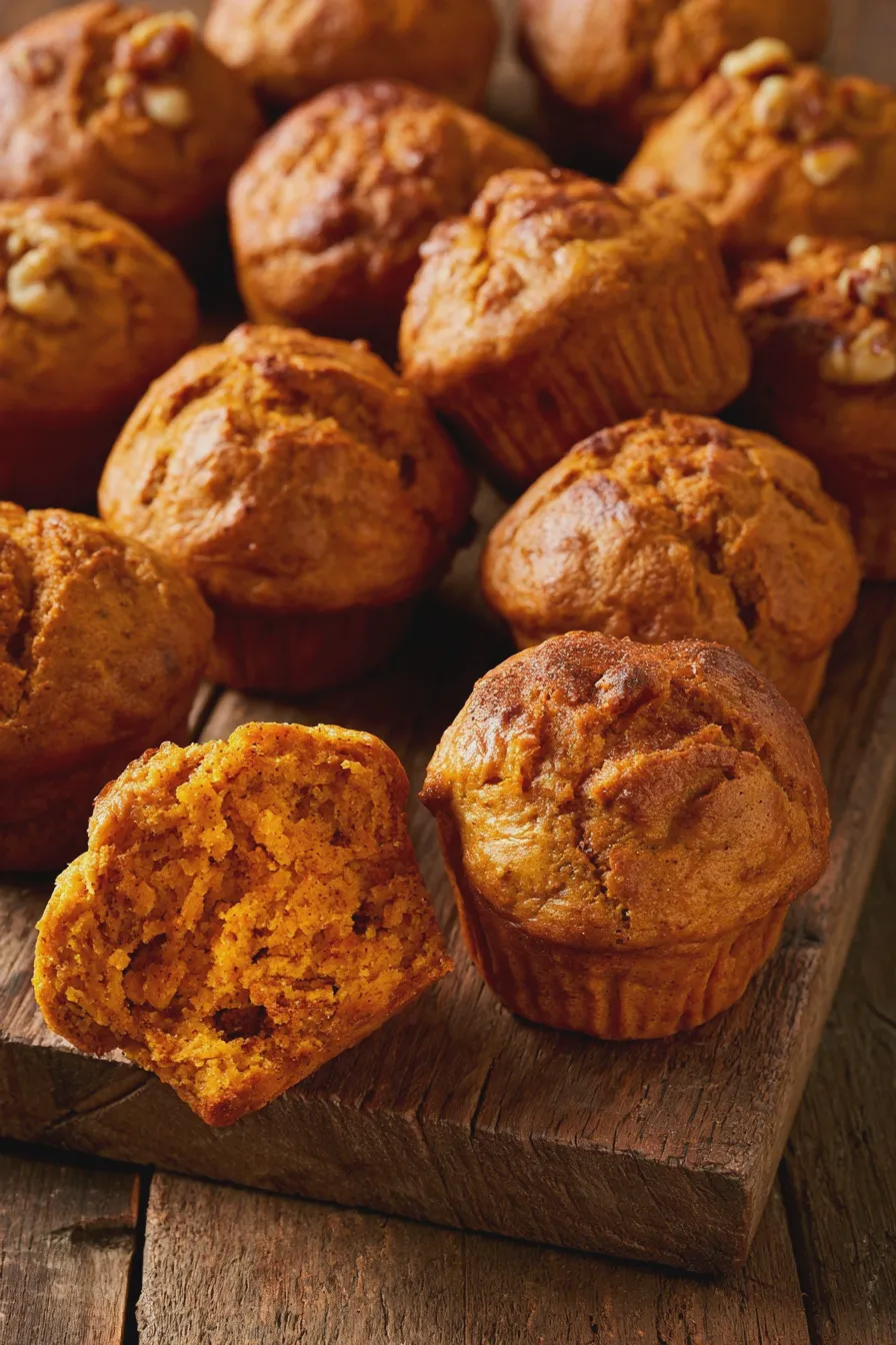 pumpkin cinnamon muffins