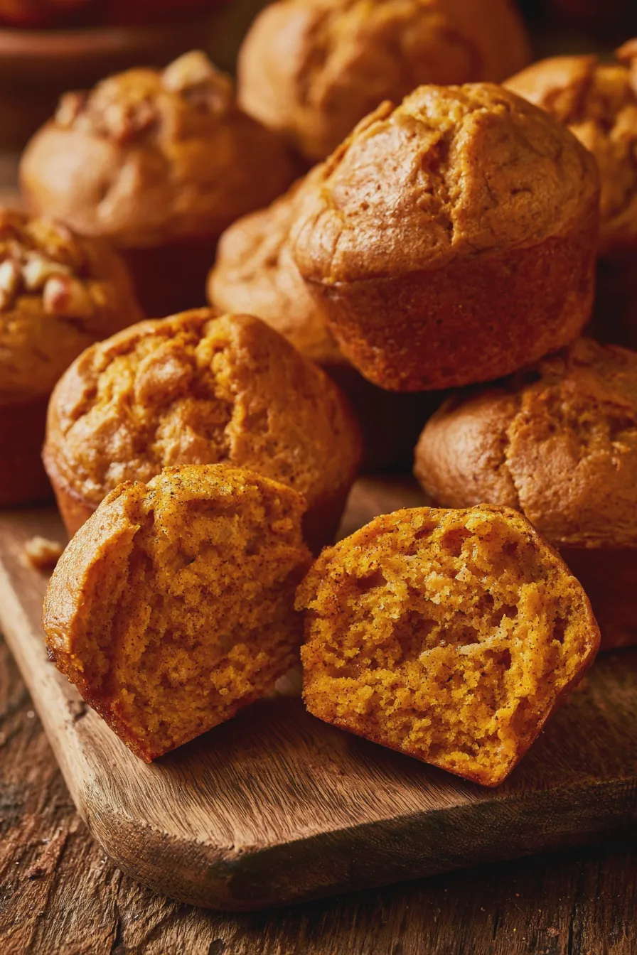 pumpkin cinnamon muffins