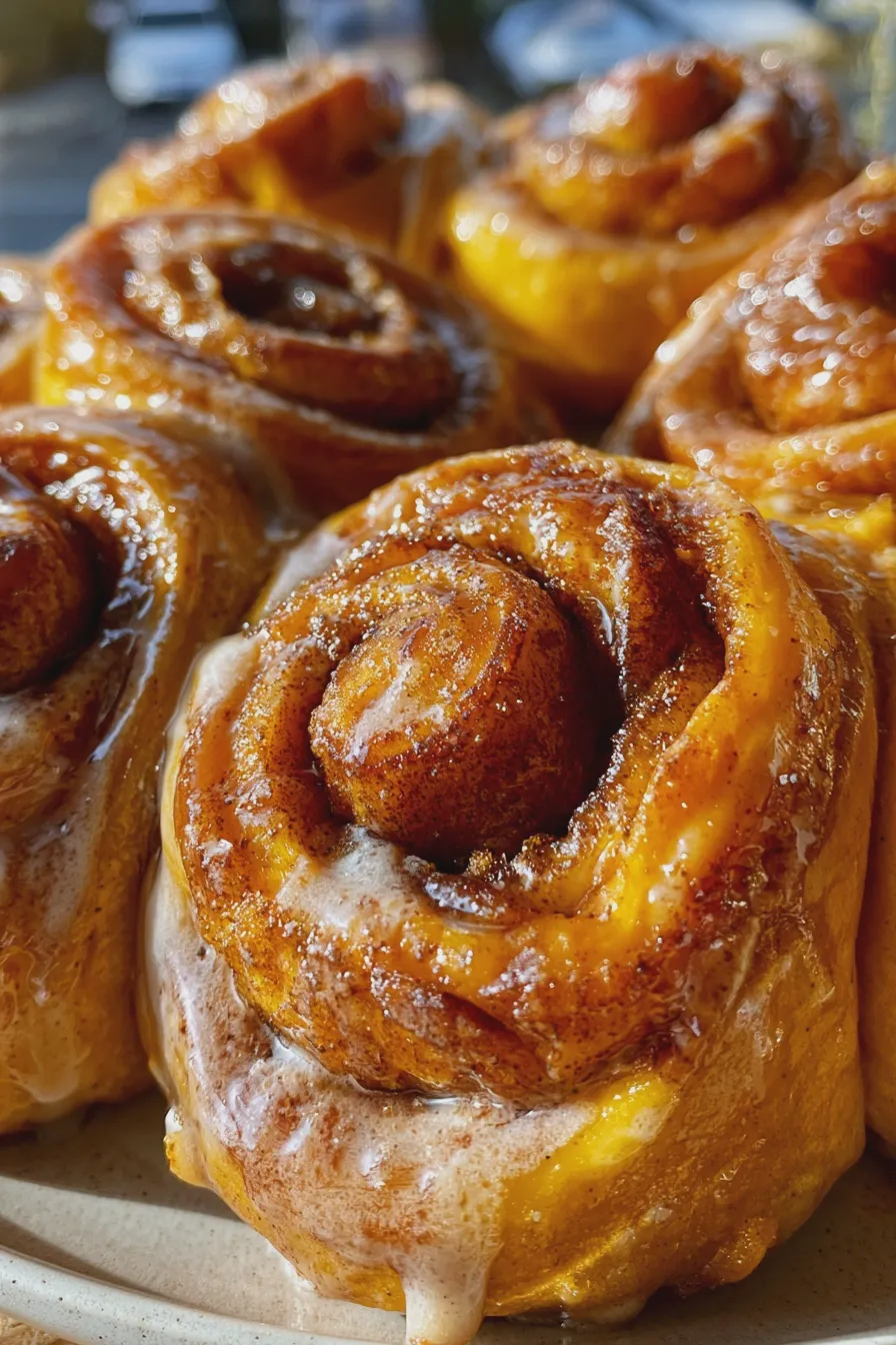 pumpkin cinnamon rolls