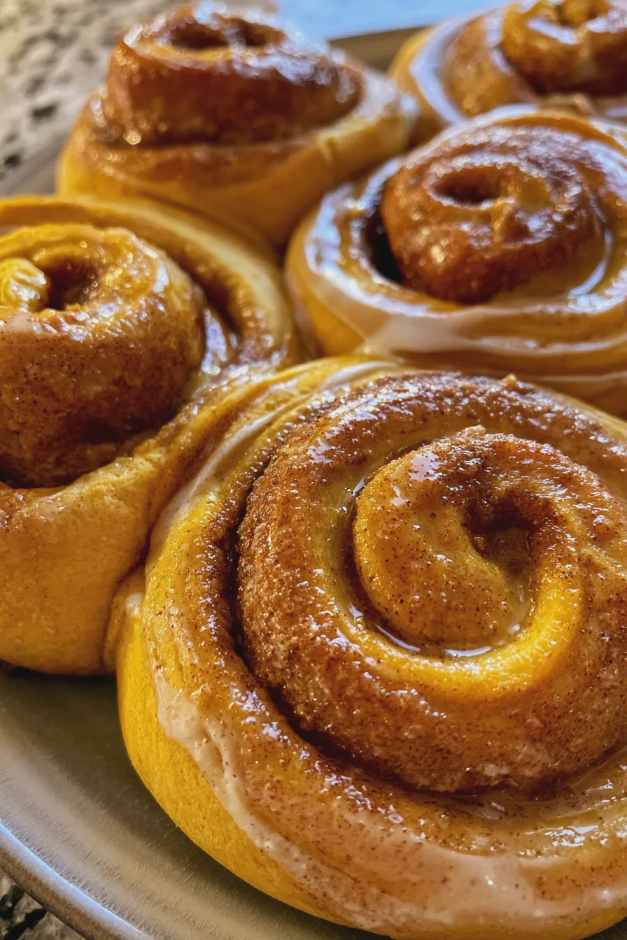 pumpkin cinnamon rolls