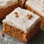 pumpkin cookie bars