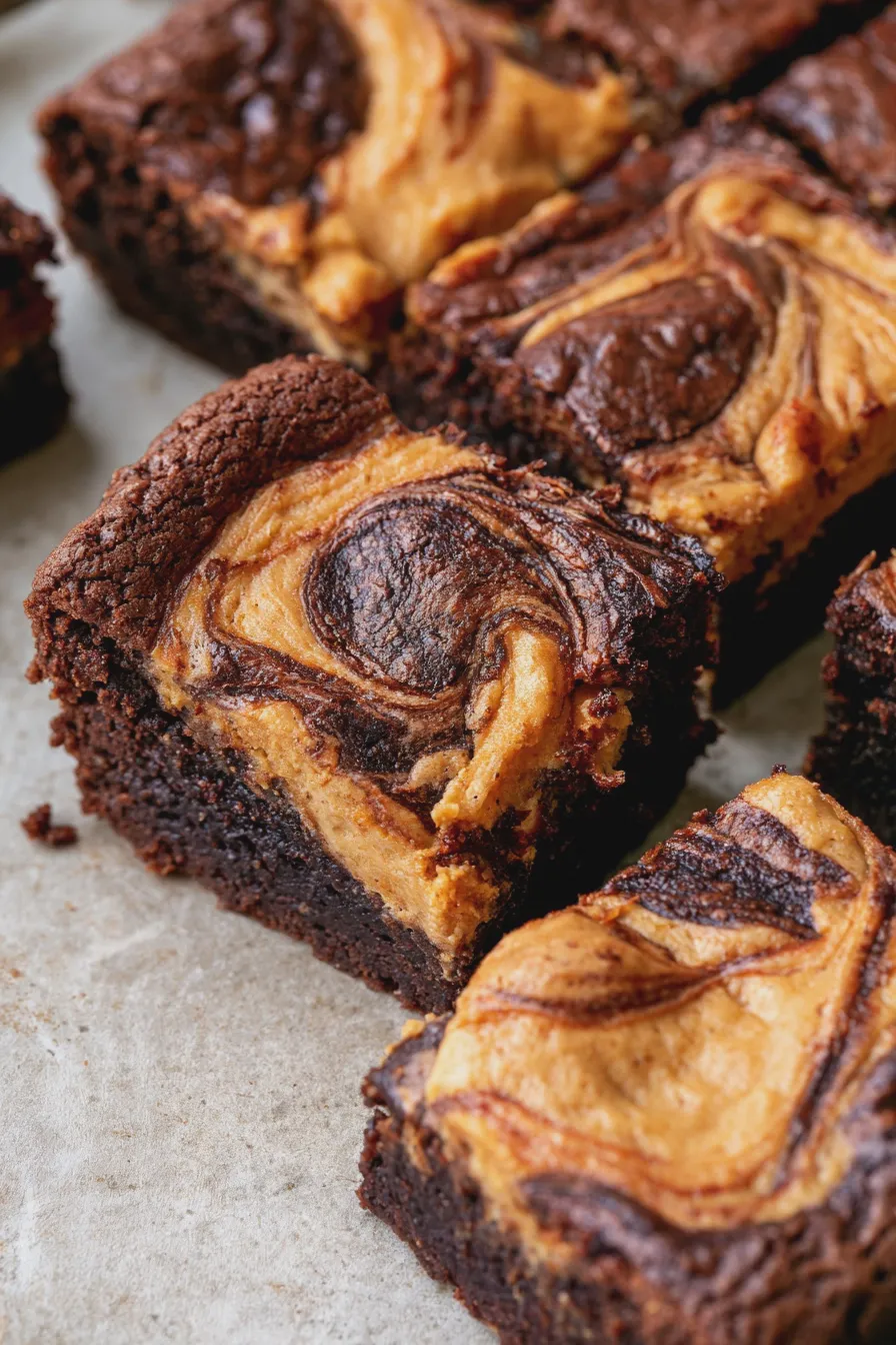 pumpkin cream cheese brownies