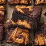 pumpkin cream cheese brownies