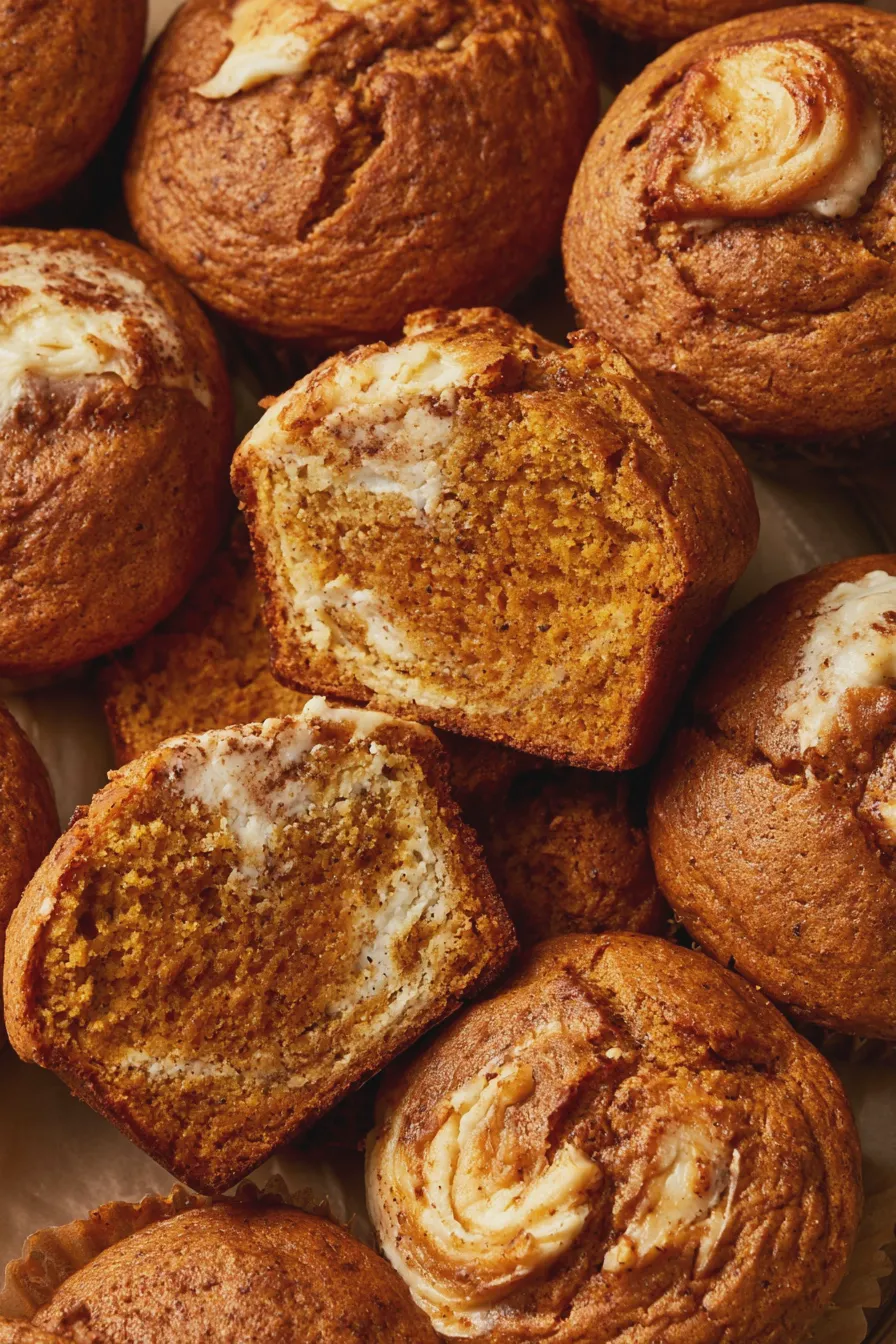 pumpkin cream cheese muffins