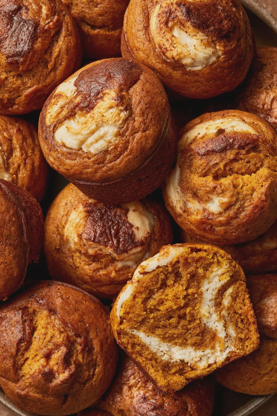 pumpkin cream cheese muffins