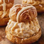 pumpkin cream puffs