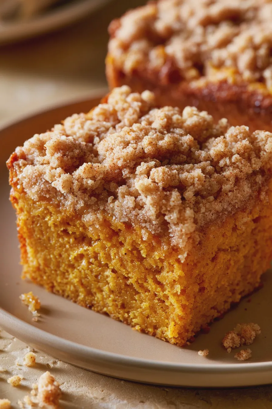 Pumpkin Crumb Cake Recipe 1 pumpkin crumb cake