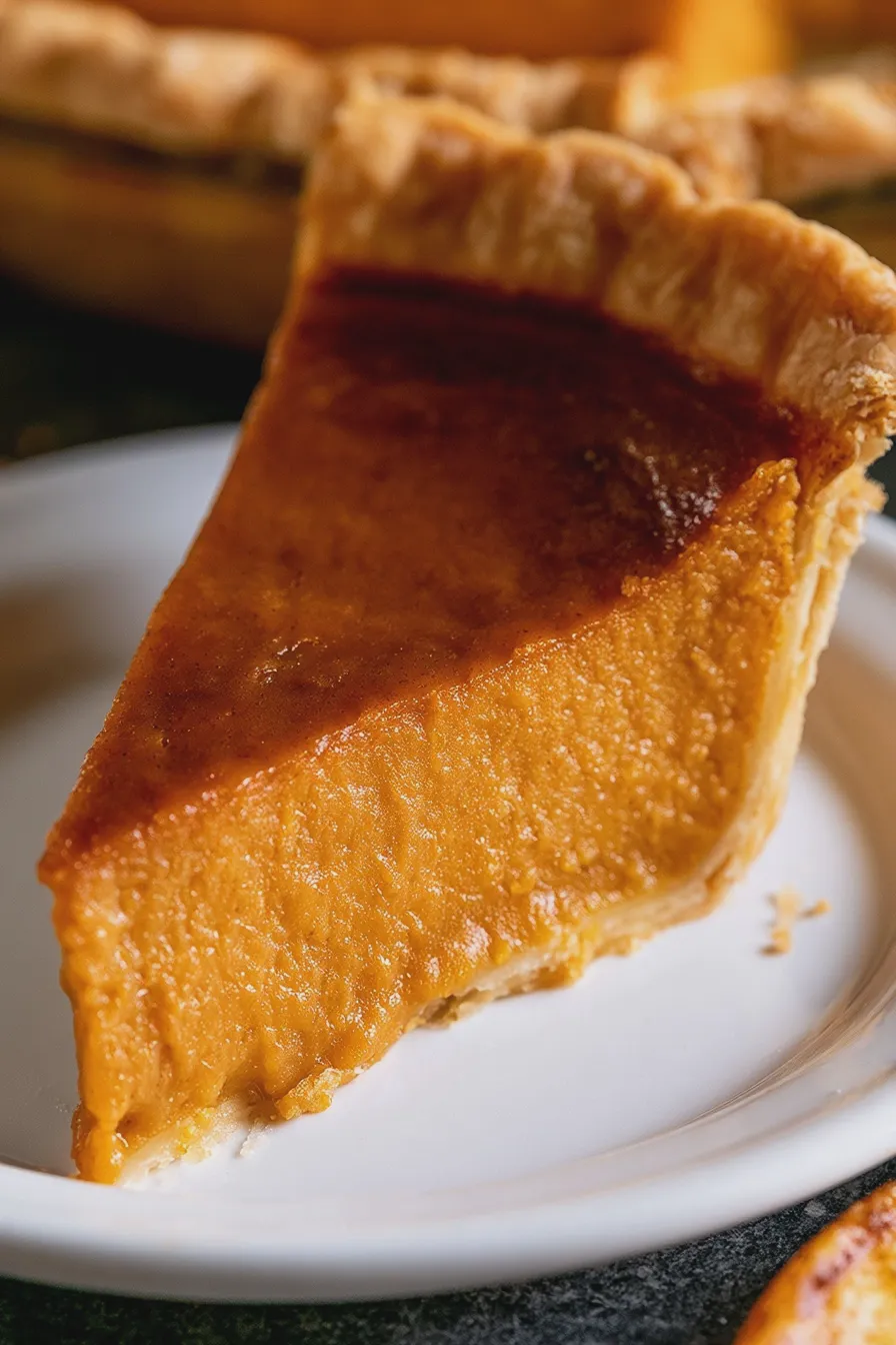 Pumpkin Custard Pie