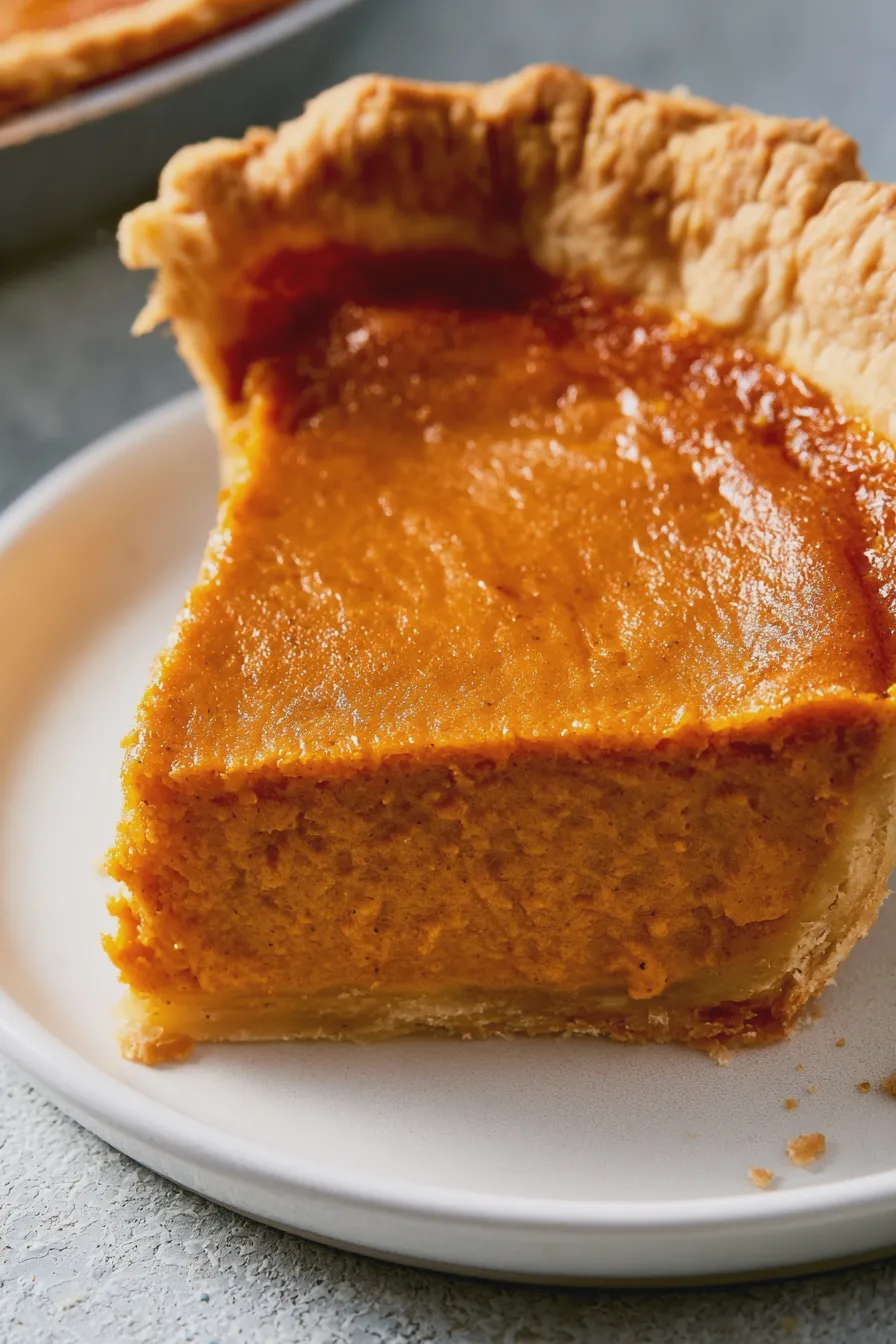 Pumpkin Custard Pie