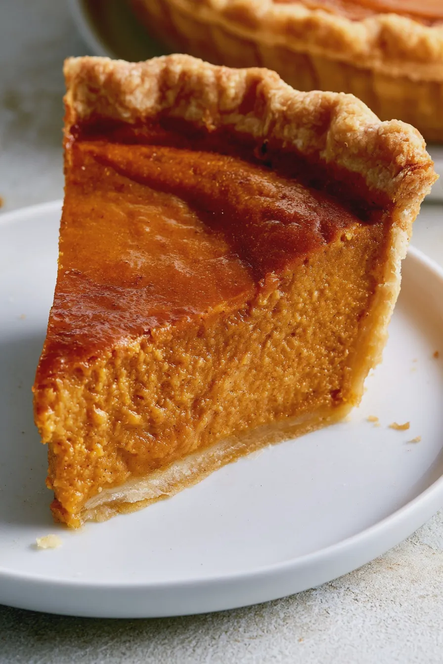 Pumpkin Custard Pie