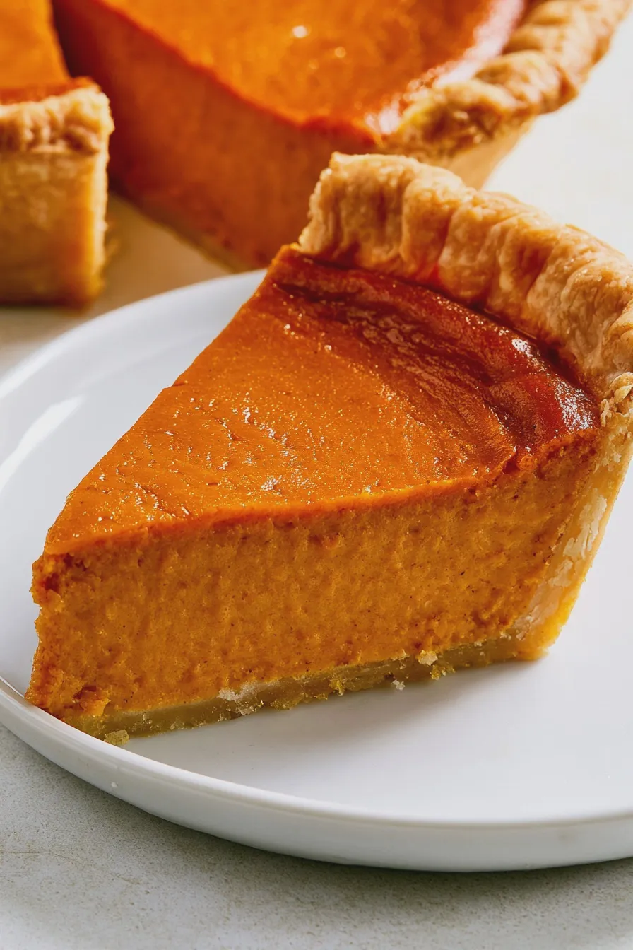 Pumpkin Custard Pie Recipe Easy and Delicious