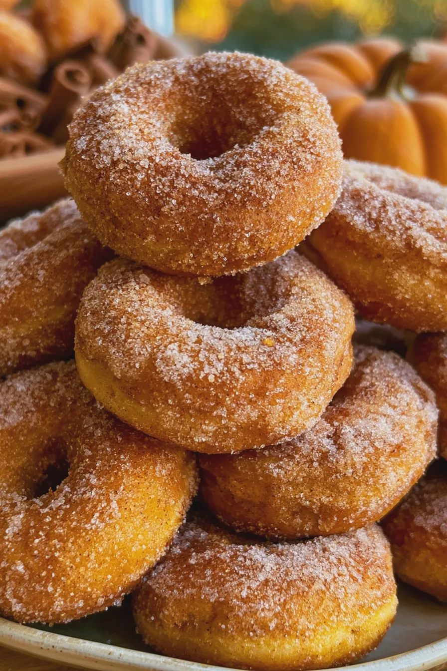 pumpkin donuts Recipe 3 pumpkin donuts