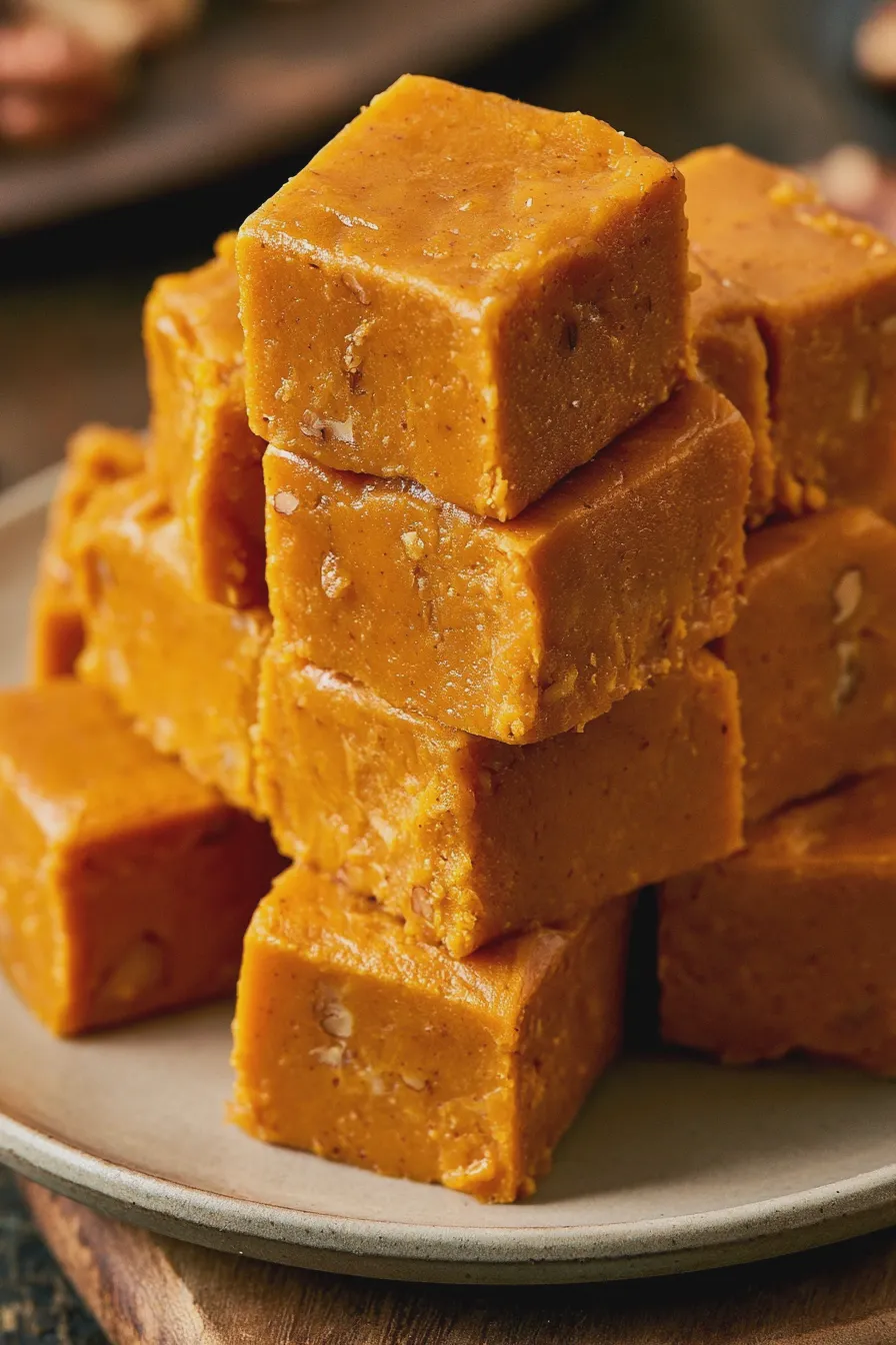 pumpkin fudge Easy Recipe 2 pumpkin fudge