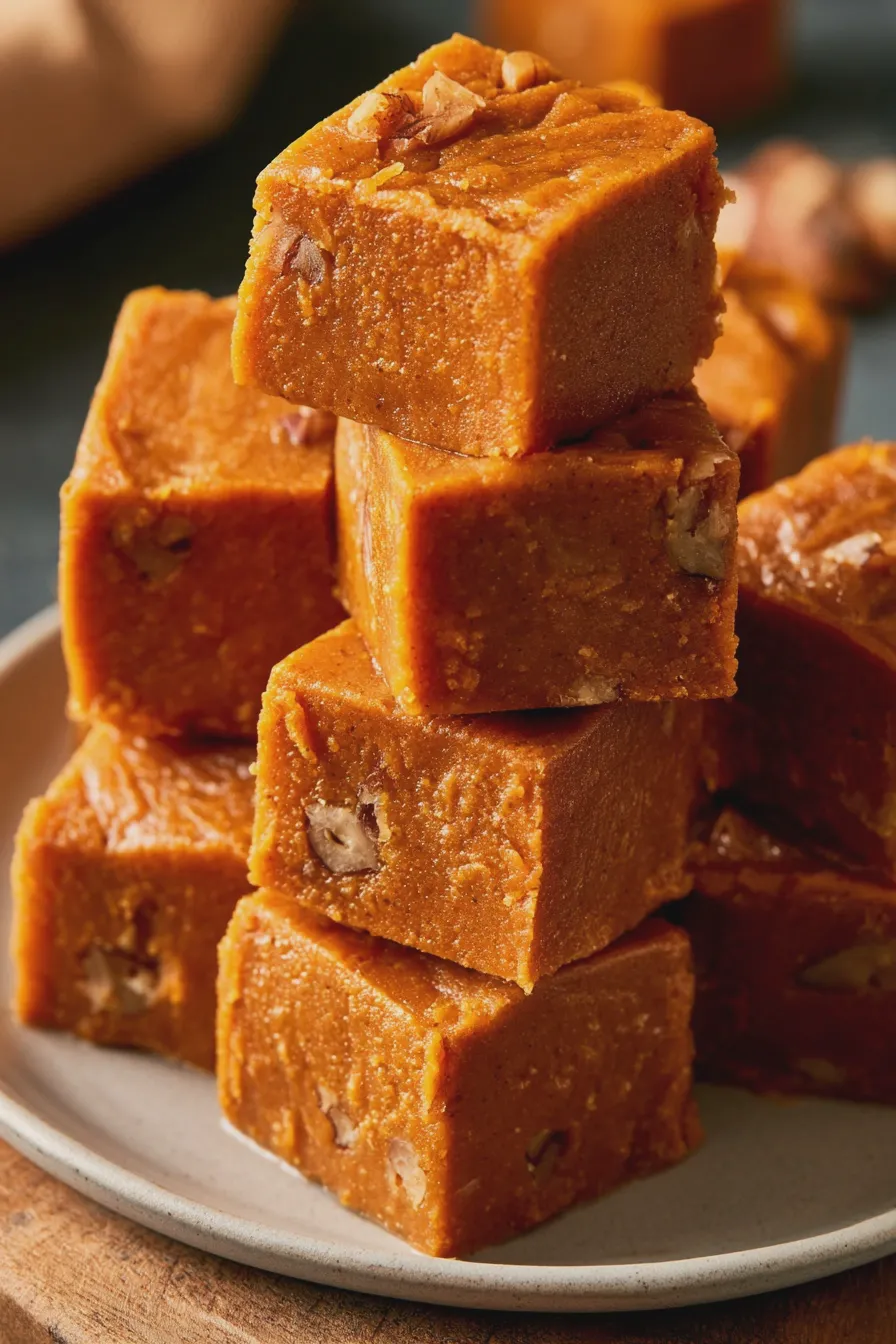 pumpkin fudge Easy Recipe 3 pumpkin fudge